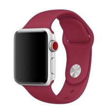 Ремінець для Apple Watch 38mm/40mm Silicone Watch Band Rose Red