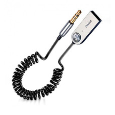FM-модулятор Baseus BA01 Bluetooth USB to AUX cable Black CABA01-01