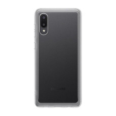 Чохол Samsung A02 Soft Clear Transparent (EF-QA022TTEGRU)