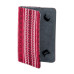 Чохол універсальний Lagoda 6-8 дюймів Black/Red Embroidery