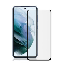 Захисне скло для Samsung S22 Plus/S906/S23 Plus/S916 5D Black (тех.пак) (не працює відбиток пальця)