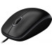 Провідна мишка Logitech B100 Optical Mouse Black (910-003357)