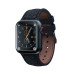 Ремінець Njord Salmon Leather Strap Dark Grey для Apple Watch 41mm/40mm (SL14110)