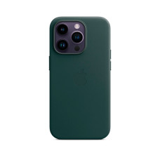 Чохол Apple iPhone 14 Pro Leather Case with MagSafe Forest Green (MPPH3) UA