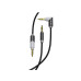 Аудіо кабель 3.5mm - 3.5 mm SkyDolphin SR09 1m Grey