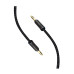 Аудіо кабель 3.5mm - 3.5 mm SkyDolphin SR10 1.5m Black