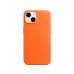 Чохол Apple iPhone 14 Leather Case with MagSafe Orange (MPP83) UA
