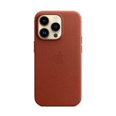 Чохол Apple iPhone 14 Pro Leather Case with MagSafe Umber (MPPK3) UA