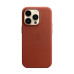 Чохол Apple iPhone 14 Pro Leather Case with MagSafe Umber (MPPK3) UA