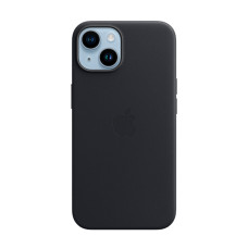 Чохол Apple iPhone 14 Leather Case with MagSafe Midnight (MPP43) UA
