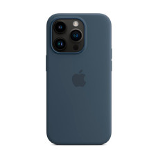 Чохол Apple iPhone 14 Pro Silicone Case with MagSafe Storm Blue (MPTF3) UA