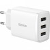 МЗП Baseus Compact Charger 3USB 17W (CCXJ020102) White