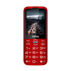 Мобільний телефон.SIGMA Comfort 50 Grace TYPE-C (red)
