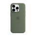 Чохол Apple iPhone 14 Pro Silicone Case with MagSafe Olive (MQUH3) UA