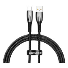 Кабель Baseus Glimmer Series Fast Charging Type-C 100W 1m Black (CADH000401)