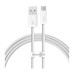 Кабель Baseus Dynamic Series Fast Charging Type-C 100W White 1m (CALD000602)