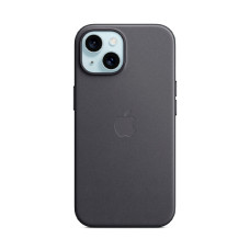Чохол Apple iPhone 15 FineWoven Case with MagSafe Black (MT393) UA