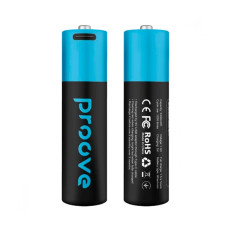 Акумулятор Proove Type-C Compact Energy 2400mAh Lithium-ion AA 2pack Black (RBCE26010008)