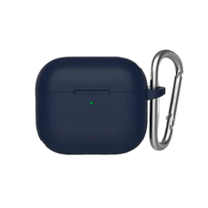 Футляр для навушників AirPods 3 Blueo Liquid Silicone Case Deep Blue