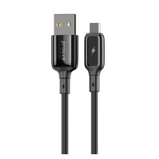 Кабель Proove Flex Metal Micro USB 2.4A 1m Black (CCFM20001301)