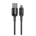 Кабель Proove Flex Metal Micro USB 2.4A 1m Black (CCFM20001301)