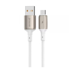 Кабель Proove Flex Metal Micro USB 2.4A 1m White (CCFM20001302)