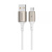 Кабель Proove Flex Metal Micro USB 2.4A 1m White (CCFM20001302)