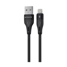 Кабель Proove Soft Silicone Lightning 2.4A 1m Black (CCSO20001101)
