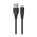Кабель Proove Soft Silicone Lightning 2.4A 1m Black (CCSO20001101)