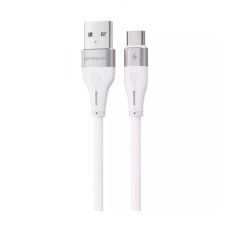 Кабель Proove Soft Silicone Type-C 3A 1m White (CCSO20001202)
