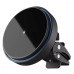 Автотримач для телефона з бездротовою зарядкою Proove Light Circle 15W Black (WHLC15010001)