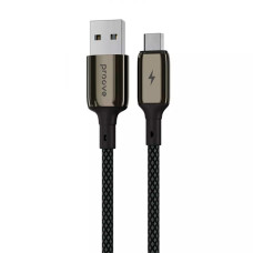 Кабель Proove Dense Metal Micro USB 2.4A 1m Black (CCDM20001301)