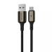 Кабель Proove Dense Metal Micro USB 2.4A 1m Black (CCDM20001301)