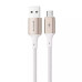 Кабель Proove Dense Metal Micro USB 2.4A 1m White (CCDM20001302)