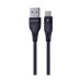 Кабель Proove Soft Silicone Micro USB 2.4A 1m Black (CCSO20001301)