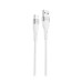Кабель Proove Light Silicone Micro USB 2.4A 1m White