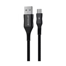 Кабель Proove Braided Scout Micro USB 2.4A 1m Black