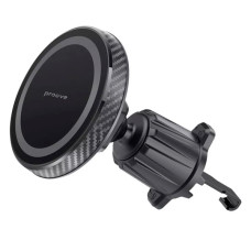 Автотримач для телефона Proove Carbon Magnetic Air Outlet Car Mount Black (CHCM00000001)
