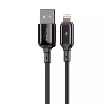 Кабель Proove Flex Metal Lightning 2.4A 1m Black (CCFM20001101)