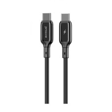 Кабель Proove Flex Metal Type-C to Type-C 60W 1m Black (CCFM60002201)