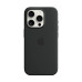 Чохол Apple iPhone 15 Pro Silicone Case with MagSafe Black (MT1A3) UA