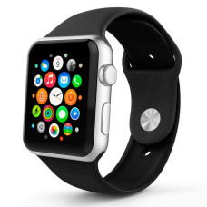 Ремінець для Apple Watch 38mm/40mm Silicone Watch Band Black