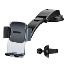 Автотримач для телефона Baseus Car Holder Easy Control Clamp Black (SUYK000001)