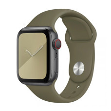 Ремінець для Apple Watch 38mm/40mm Silicone Watch Band Khaki