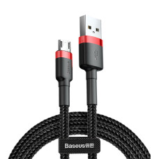 Кабель Baseus Cafule Cable USB Micro USB 2.4A 1m Red/Black (CAMKLF-B91)