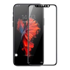 Захисне скло для iPhone 12 Mini 5D Black (тех.пак)