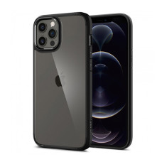 Чохол Spigen для iPhone 12 Pro Max Crystal Hybrid Matte Black