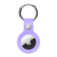 Брелок Apple AirTag Silicone Key Ring Purple