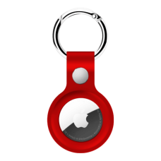 Брелок Apple AirTag Silicone Key Ring Red