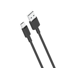 Кабель XO NB156 Micro USB 1m 2.4A Black